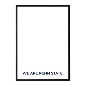 Penn State Nittany Lions: We Are Penn State - Framed Dry Erase Wall Sign - The Fan-Brand