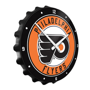 Philadelphia Flyers: Bottle Cap Wall Clock - The Fan-Brand