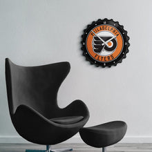 Load image into Gallery viewer, Philadelphia Flyers: Bottle Cap Wall Clock - The Fan-Brand
