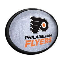 Load image into Gallery viewer, Philadelphia Flyers: Ice Rink - Oval Slimline Lighted Wall Sign - The Fan-Brand