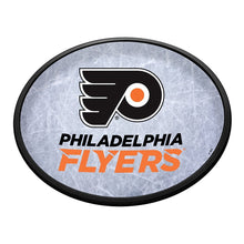 Load image into Gallery viewer, Philadelphia Flyers: Ice Rink - Oval Slimline Lighted Wall Sign - The Fan-Brand