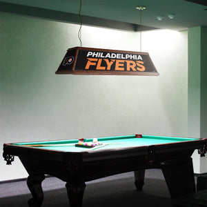 Philadelphia Flyers: Premium Wood Pool Table Light - The Fan-Brand