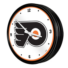 Load image into Gallery viewer, Philadelphia Flyers: Retro Lighted Wall Clock - The Fan-Brand