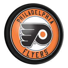 Load image into Gallery viewer, Philadelphia Flyers: Round Slimline Lighted Wall Sign - The Fan-Brand