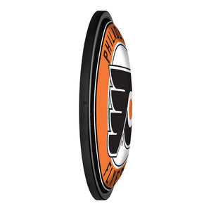 Philadelphia Flyers: Round Slimline Lighted Wall Sign - The Fan-Brand