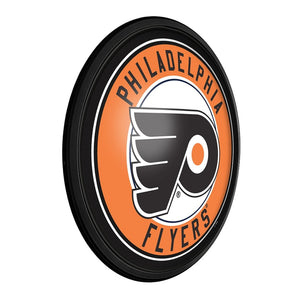 Philadelphia Flyers: Round Slimline Lighted Wall Sign - The Fan-Brand