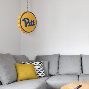 Pitt Panthers: Bottle Cap Dangler - The Fan-Brand