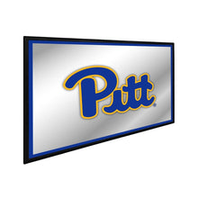 Load image into Gallery viewer, Pitt Panthers: Framed Mirrored Wall Sign - The Fan-Brand