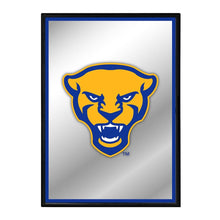 Load image into Gallery viewer, Pitt Panthers: Mascot - Framed Mirrored Wall Sign - The Fan-Brand