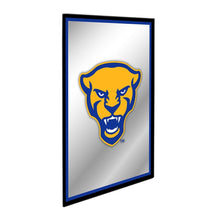 Load image into Gallery viewer, Pitt Panthers: Mascot - Framed Mirrored Wall Sign - The Fan-Brand