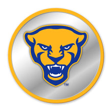 Load image into Gallery viewer, Pitt Panthers: Mascot - Modern Disc Mirrored Wall Sign - The Fan-Brand