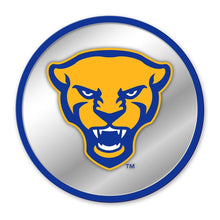 Load image into Gallery viewer, Pitt Panthers: Mascot - Modern Disc Mirrored Wall Sign - The Fan-Brand