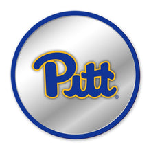 Load image into Gallery viewer, Pitt Panthers: Modern Disc Mirrored Wall Sign - The Fan-Brand