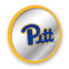 Load image into Gallery viewer, Pitt Panthers: Modern Disc Mirrored Wall Sign - The Fan-Brand