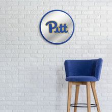 Load image into Gallery viewer, Pitt Panthers: Modern Disc Mirrored Wall Sign - The Fan-Brand