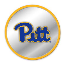 Load image into Gallery viewer, Pitt Panthers: Modern Disc Mirrored Wall Sign - The Fan-Brand