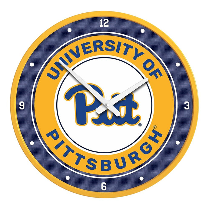 Pitt Panthers: Modern Disc Wall Clock - The Fan-Brand