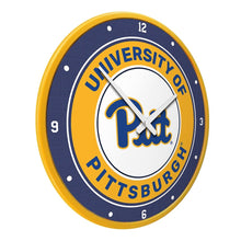 Load image into Gallery viewer, Pitt Panthers: Modern Disc Wall Clock - The Fan-Brand