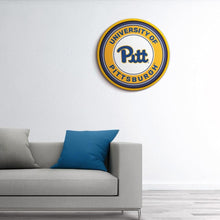 Load image into Gallery viewer, Pitt Panthers: Modern Disc Wall Sign - The Fan-Brand