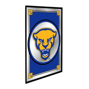 Pitt Panthers: Team Spirit, Mascot - Framed Mirrored Wall Sign - The Fan-Brand