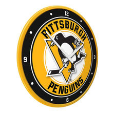 Load image into Gallery viewer, Pittsburgh Penguins: Modern Disc Wall Clock - The Fan-Brand