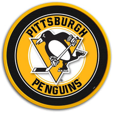 Load image into Gallery viewer, Pittsburgh Penguins: Modern Disc Wall Sign - The Fan-Brand