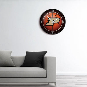 Purdue Boilermakers: Basketball - Modern Disc Wall Clock - The Fan-Brand