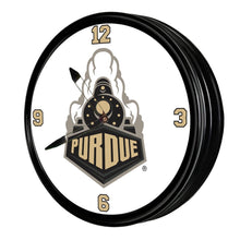 Load image into Gallery viewer, Purdue Boilermakers: Boilermaker Special - Retro Lighted Wall Clock - The Fan-Brand