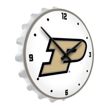 Load image into Gallery viewer, Purdue Boilermakers: Bottle Cap Lighted Wall Clock - The Fan-Brand