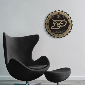 Purdue Boilermakers: Bottle Cap Wall Clock - The Fan-Brand