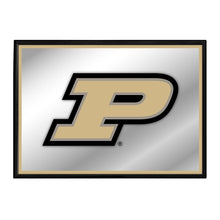 Load image into Gallery viewer, Purdue Boilermakers: Framed Mirrored Wall Sign - The Fan-Brand