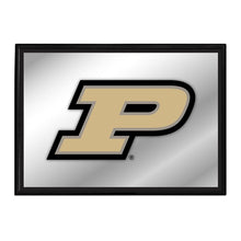 Load image into Gallery viewer, Purdue Boilermakers: Framed Mirrored Wall Sign - The Fan-Brand