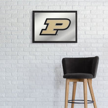 Load image into Gallery viewer, Purdue Boilermakers: Framed Mirrored Wall Sign - The Fan-Brand