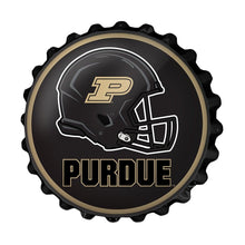 Load image into Gallery viewer, Purdue Boilermakers: Helmet - Bottle Cap Wall Sign - The Fan-Brand