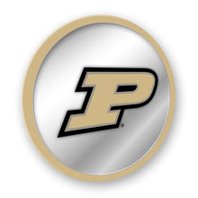 Load image into Gallery viewer, Purdue Boilermakers: Modern Disc Mirrored Wall Sign - The Fan-Brand