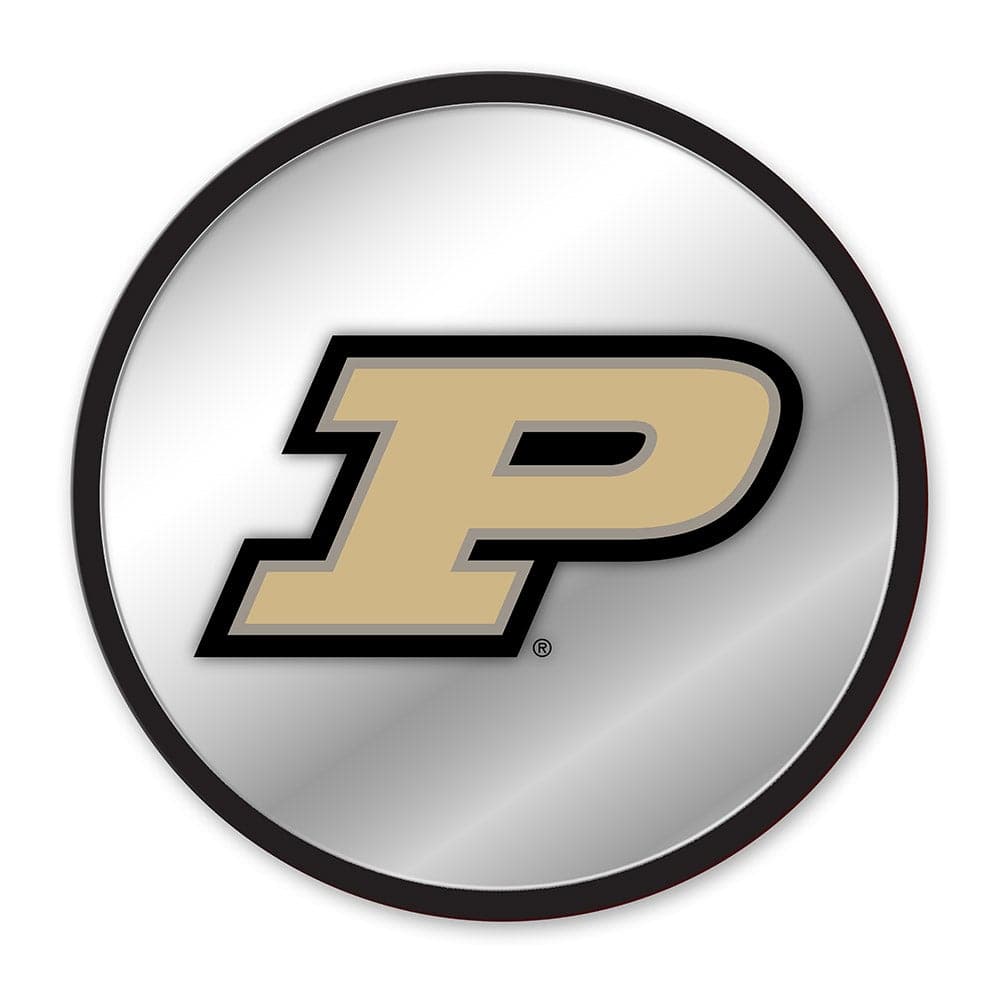 Purdue Boilermakers: Modern Disc Mirrored Wall Sign - The Fan-Brand