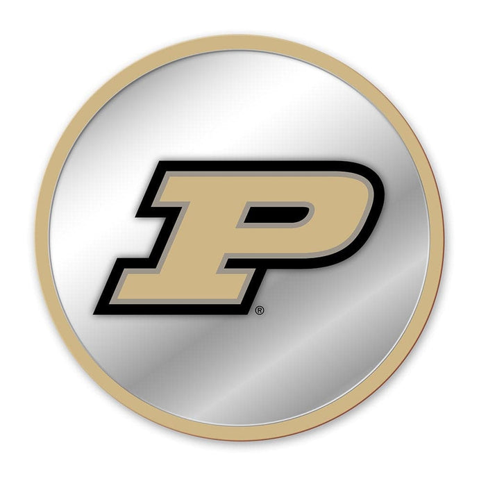 Purdue Boilermakers: Modern Disc Mirrored Wall Sign - The Fan-Brand