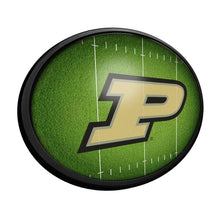 Load image into Gallery viewer, Purdue Boilermakers: On the 50 - Oval Slimline Lighted Wall Sign - The Fan-Brand