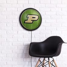 Load image into Gallery viewer, Purdue Boilermakers: On the 50 - Slimline Lighted Wall Sign - The Fan-Brand