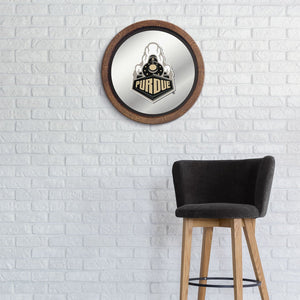 Purdue Boilermakers: Special - "Faux" Barrel Top Mirrored Wall Sign - The Fan-Brand