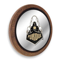 Load image into Gallery viewer, Purdue Boilermakers: Special - &quot;Faux&quot; Barrel Top Mirrored Wall Sign - The Fan-Brand