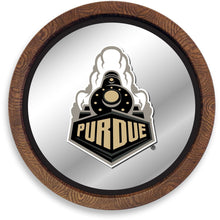 Load image into Gallery viewer, Purdue Boilermakers: Special - &quot;Faux&quot; Barrel Top Mirrored Wall Sign - The Fan-Brand