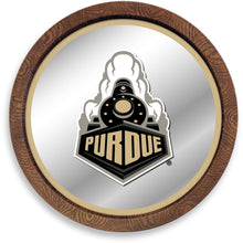 Load image into Gallery viewer, Purdue Boilermakers: Special - &quot;Faux&quot; Barrel Top Mirrored Wall Sign - The Fan-Brand