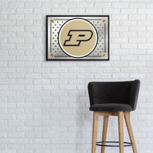 Load image into Gallery viewer, Purdue Boilermakers: Team Spirit - Framed Mirrored Wall Sign - The Fan-Brand