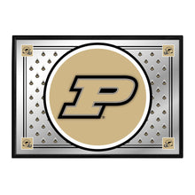 Load image into Gallery viewer, Purdue Boilermakers: Team Spirit - Framed Mirrored Wall Sign - The Fan-Brand