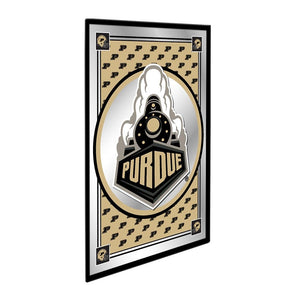 Purdue Boilermakers: Team Spirit, Special - Framed Mirrored Wall Sign - The Fan-Brand