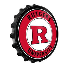 Load image into Gallery viewer, Rutgers Scarlet Knights: Bottle Cap Wall Sign - The Fan-Brand