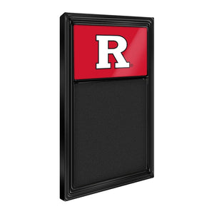 Rutgers Scarlet Knights: Chalk Note Board - The Fan-Brand
