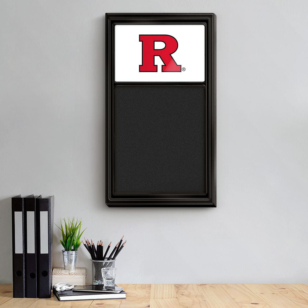 Rutgers Scarlet Knights: Chalk Note Board - The Fan-Brand