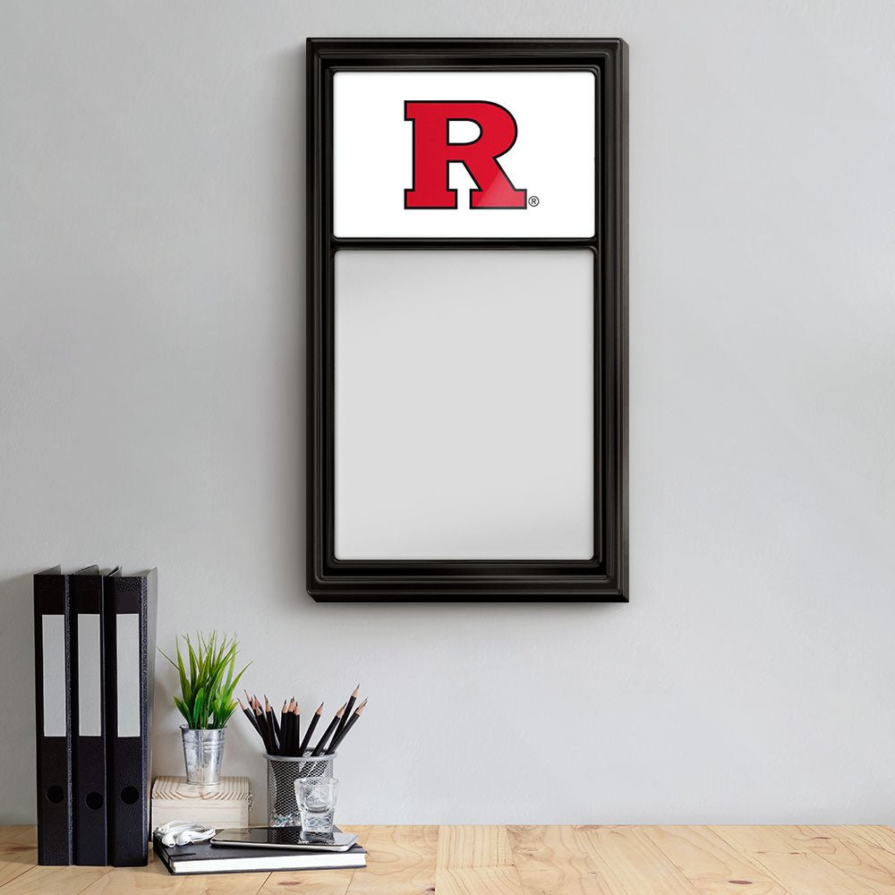Rutgers Scarlet Knights: Dry Erase Note Board - The Fan-Brand